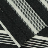 Black Horizontal-Stripe Knit, Cotton — photo 3