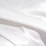 White Leaf Jacquard, Polyester — photo 3