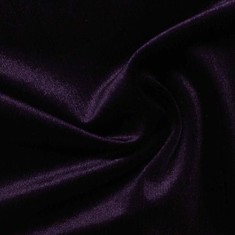 Polyester Stretch Corduroy Fabric, 320 gsm, 163 cm — Black