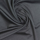 Brushed Polyester Stretch Milk Silk Knit Fabric, 130 gsm, 160 cm — Grey — photo 3