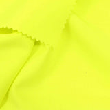 Polyester Viscose Stretch Woven Fabric, 237 gsm — Yellow — photo 3