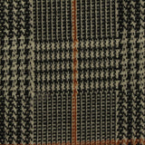 Black Houndstooth Jacquard, Polyester — photo 3