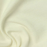 Polyester Cotton Stretch Rib Knit Fabric, 296 gsm, 160 cm — Beige — photo 3