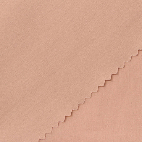 Cotton Nylon Stretch Poplin Fabric, 80 gsm, 142 cm — Orange