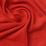 Polyester Cotton Jersey Knit Fabric, 168 gsm, 180 cm — Red — photo 3