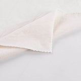 Polyester Stretch Interlock Knit Fabric, 248 gsm — White — photo 3