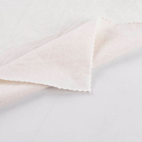Polyester Stretch Interlock Knit Fabric, 248 gsm — White