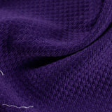 Purple Tone-on-Tone Jacquard, Cotton-Poly — photo 3
