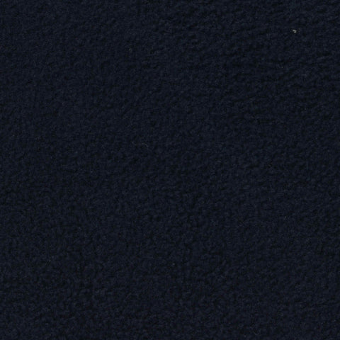 Polyester Cotton Fleece Fabric, 420 gsm, 176 cm — Navy
