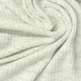 Light Grey Marl Rib Knit, Viscose — photo 3
