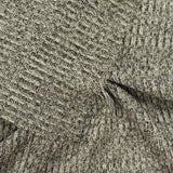 Grey Marl Rib Knit, Poly-Viscose — photo 3