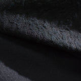 Black Tone-on-Tone Jacquard, Poly-Cotton — photo 3