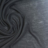 Dark Grey Heathered-Marl Rib Knit, Tencel Lyocell — photo 3