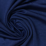 Polyester Stretch Jersey Knit Fabric, 226 gsm, 160 cm — Navy — photo 3