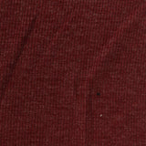 Red Marl Rib Knit, Poly-Viscose — photo 3
