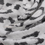Black Leopard Jacquard, Acrylic-Poly — photo 3