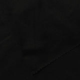 Polyester Stretch French Terry Fabric, 230 gsm — Black — photo 3