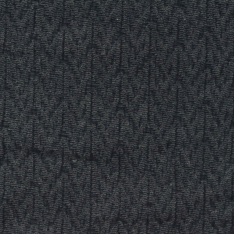 Dark Grey Tone-on-Tone Jersey Knit, Poly-Viscose