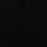 100% Polyester French Terry Fabric, 258 gsm, 145 cm — Black — photo 3