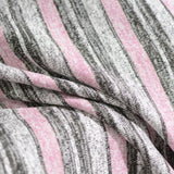 Pink Stripes Jersey Knit, Viscose-Spandex — photo 3