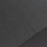 Polyester Stretch Linen-Look Fabric, 225 gsm, 160 cm — Black — photo 3