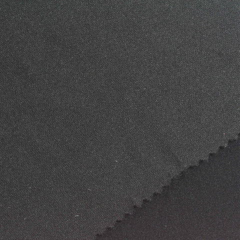 Black Linen-Look, Polyester