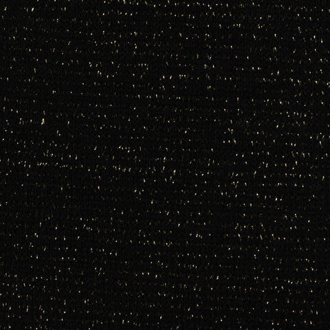 Black Flecks Knit, Polyester, 180 gsm