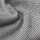 Light Grey Marl French Terry, Polyester — photo 3