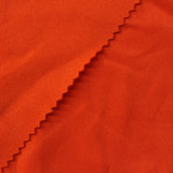 100% Polyester Interlock Knit Fabric, 230 gsm, 180 cm — Orange — photo 3