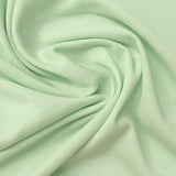 Cotton Tencel Lyocell Interlock Knit Fabric, 180 gsm, 160 cm — Green — photo 3