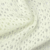 Cream Openwork Chunky Knit, Polyester — photo 3