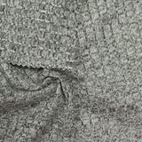 Grey Marl Rib Knit, Polyester — photo 3