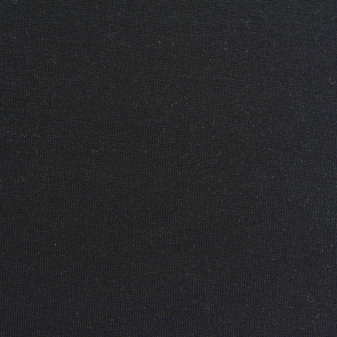 Cotton Modal Blend Stretch Scuba Knit Fabric, 350 gsm, 175 cm — Black