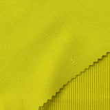 Polyester Stretch Rib Knit Fabric, 280 gsm, 168 cm — Green — photo 3