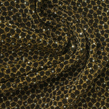 Gold Honeycomb Jacquard, Poly-Spandex — photo 3