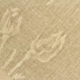 Beige Floral Voile, Polyester — photo 3