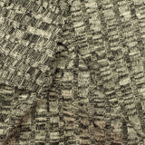 Black Stripes Rib Knit, Poly-Viscose — photo 3