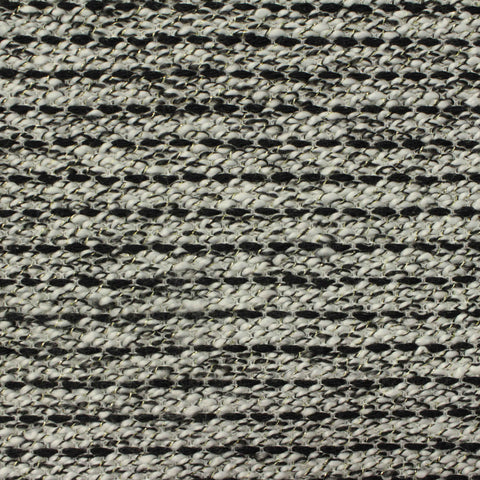 Black Marl Chunky Knit, Poly-Metallic, 348 gsm