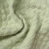 Green Tone-on-Tone Jacquard, Poly-Viscose — photo 3