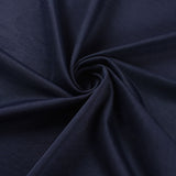 Polyester Stretch Jersey Knit Fabric, 135 gsm, 155 cm — Navy — photo 3