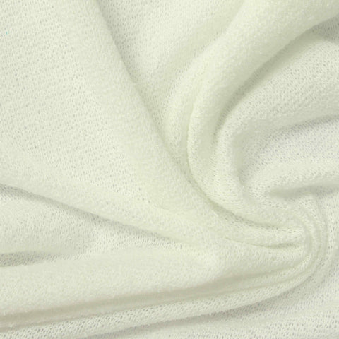 Off-White Textured Knit, Polyester