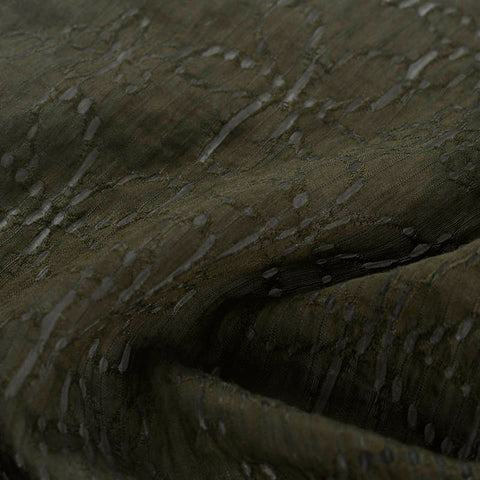 Khaki Dashes Jacquard, Nylon-Viscose