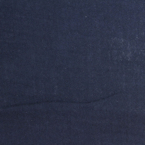 100% Cotton Crepe Fabric, 134 gsm — Navy
