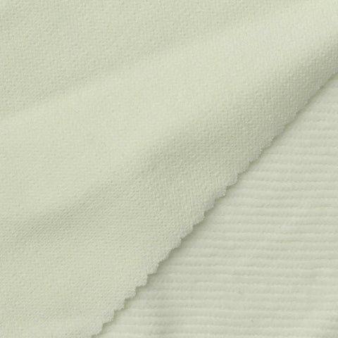 Cotton Polyester Stretch Knit Fabric, 340 gsm, 180 cm — Green
