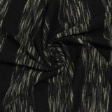 Black Marl Jersey Knit, Poly-Viscose — photo 3