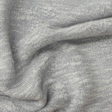 Light Grey Marl Jersey Knit, Viscose-Poly — photo 3