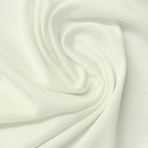 Polyester Stretch Milk Silk Knit Fabric, 134 gsm, 168 cm — White