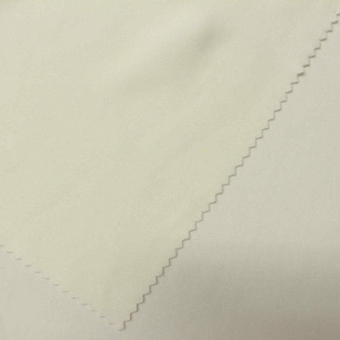 100% Polyester Interlock Knit Fabric, 126 gsm, 150 cm — Beige