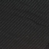 Brushed Viscose Polyester Stretch Rib Knit Fabric, 230 gsm — Black — photo 3