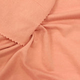 Polyester Cotton Stretch Jersey Knit Fabric, 161 gsm, 150 cm — Orange — photo 3